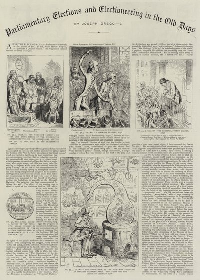 Folketingsvalg og valgkamp i gamle dage af English School